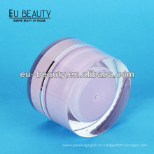 Acrylic Cone Round Glass Jars Venta al por mayor 30g